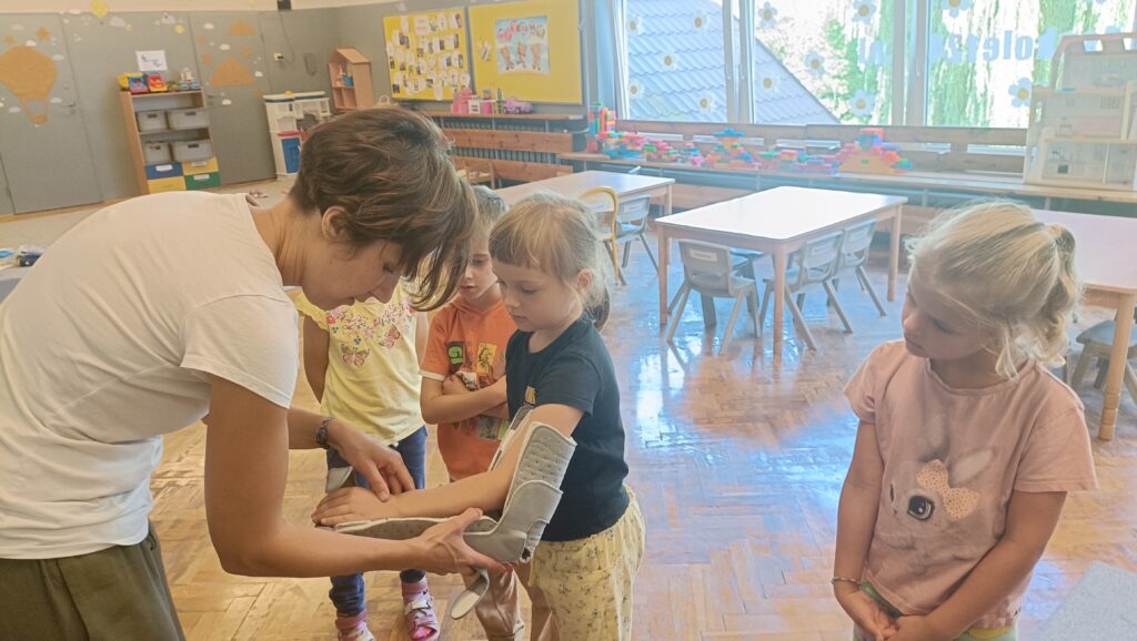 WIZYTA EKSPERTA RODZICA – SPOTKANIE Z FIZJOTERAPEUTKĄ